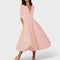 Helena - Elegantiška suknelė su V formos iškirpte
