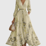 Siena™ - Elegantiška maxi suknelė su klostėmis