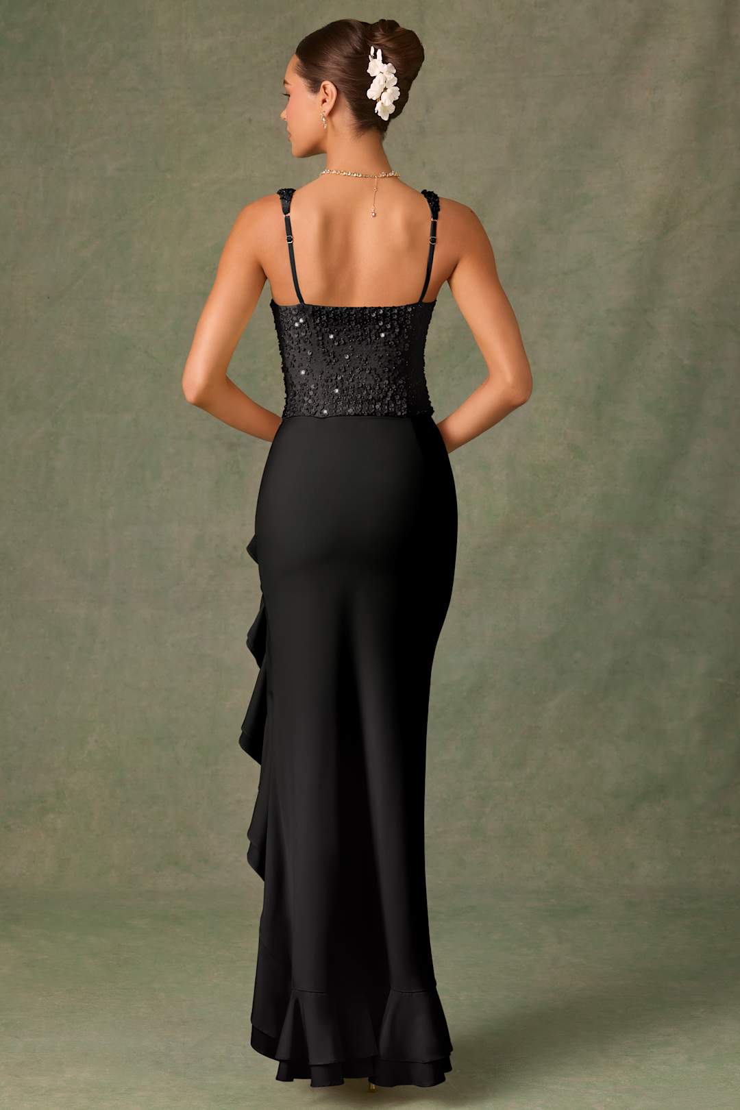 BELA™ | Elegantiška Korseto Suknelė iš Satino