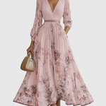 Siena™ - Elegantiška maxi suknelė su klostėmis