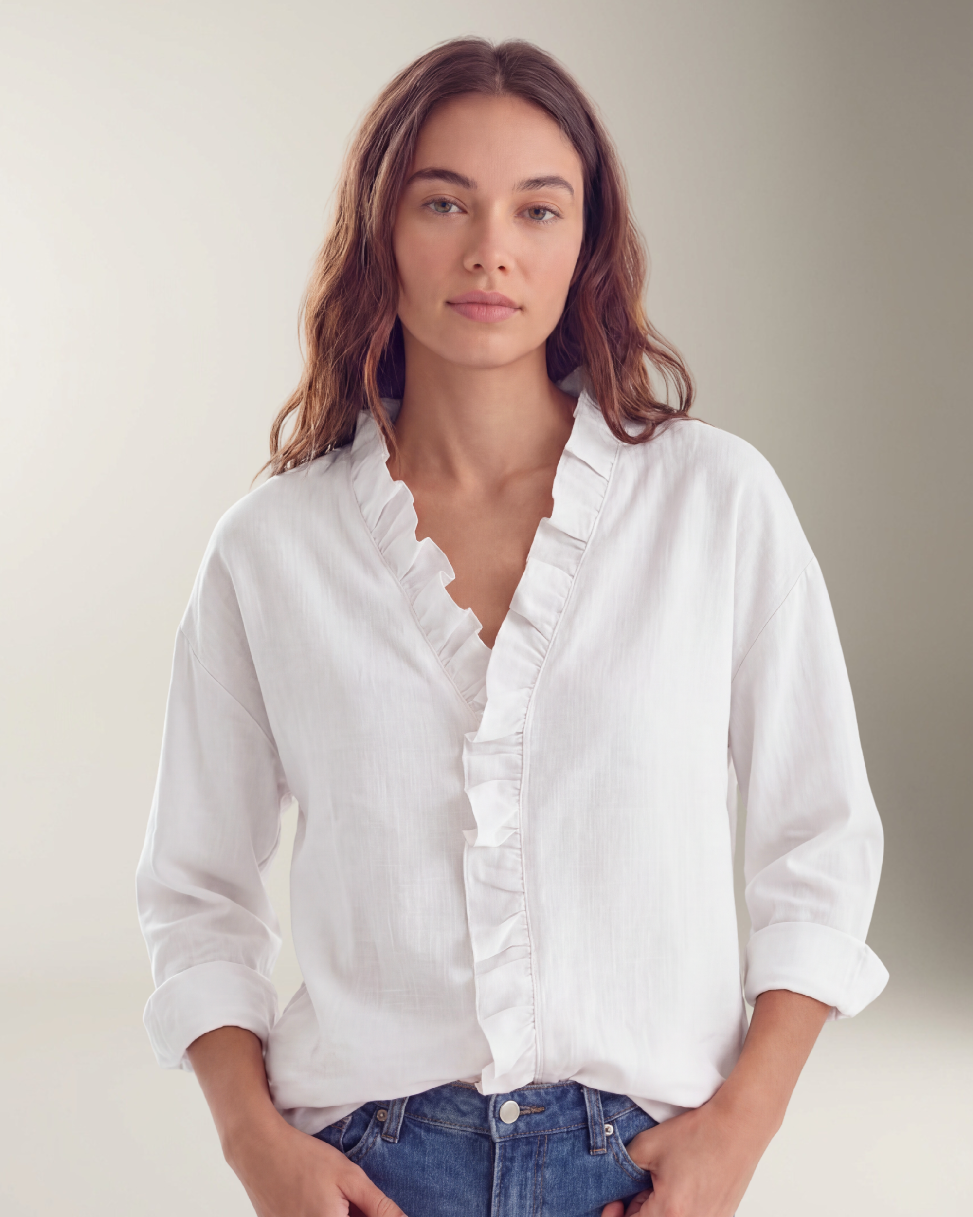 Juliette Blusa Elegante de Manga Larga