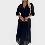 Lengvas Šifono Suknelė Elegantiškoms Išvaizdoms