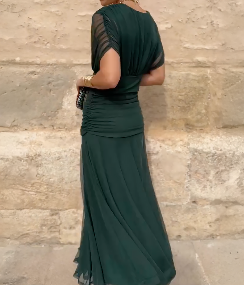 Lady™ - Elegantiška maxi suknelė šventiniams renginiams su V formos iškirpte