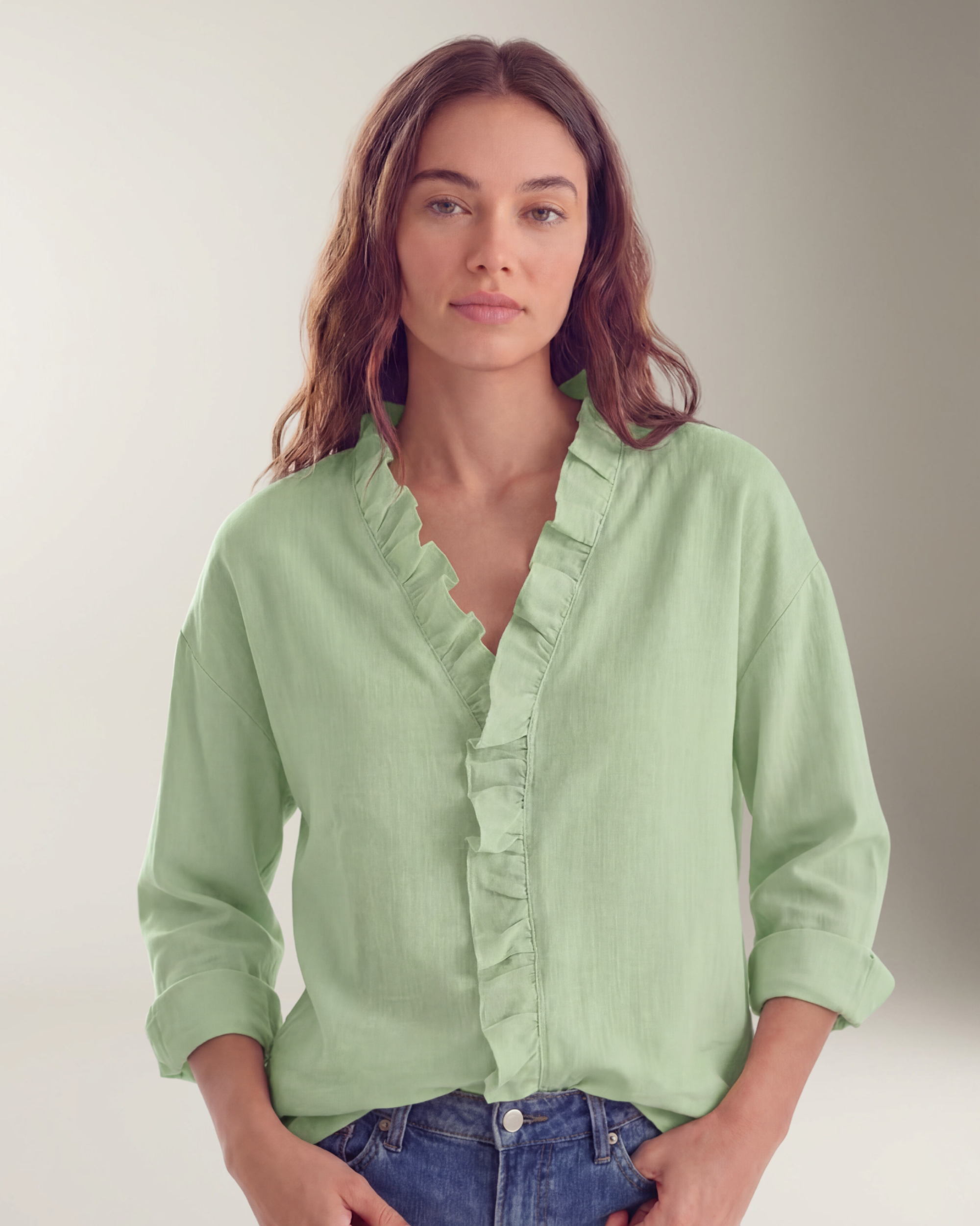 Juliette Blusa Elegante de Manga Larga