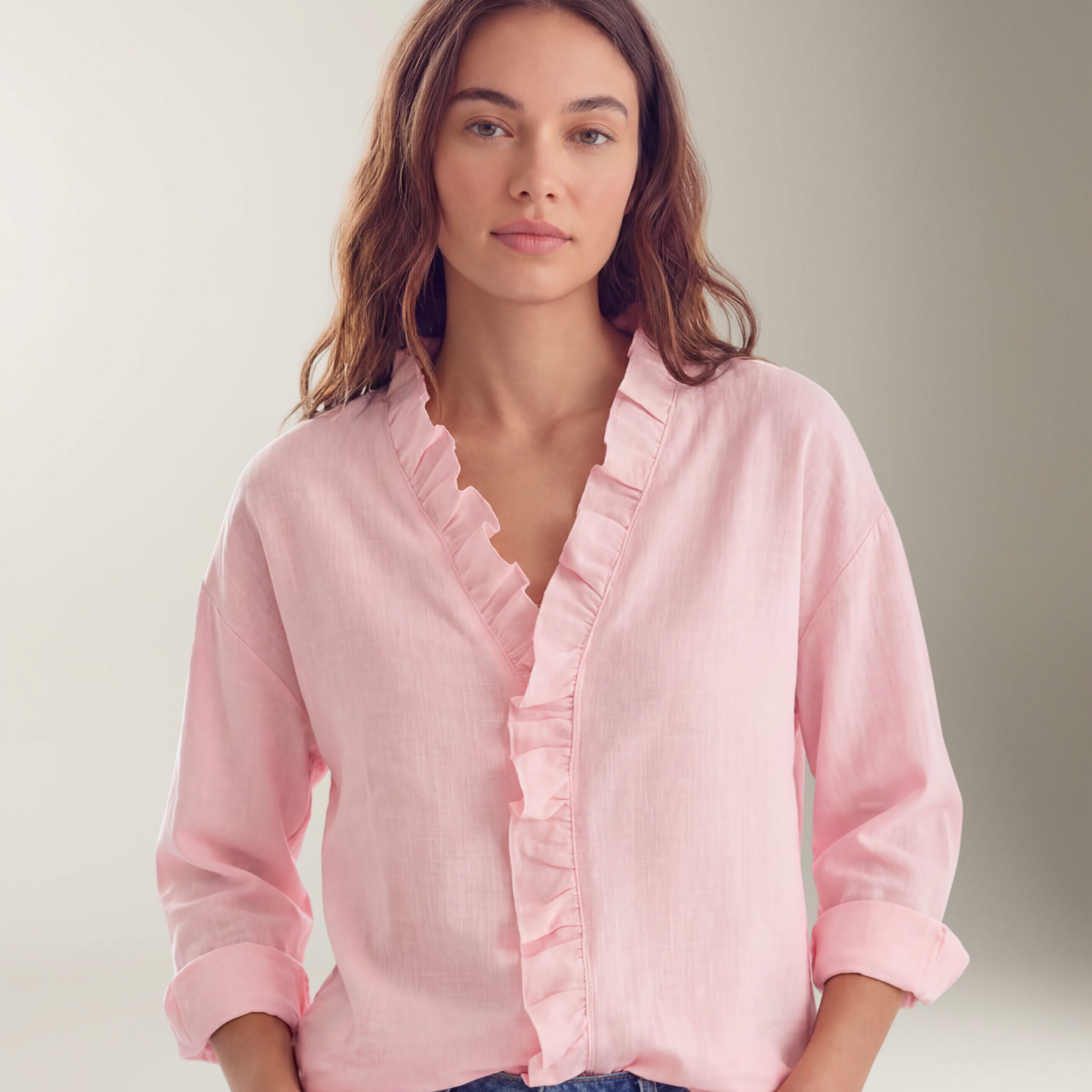 Juliette Blusa Elegante de Manga Larga