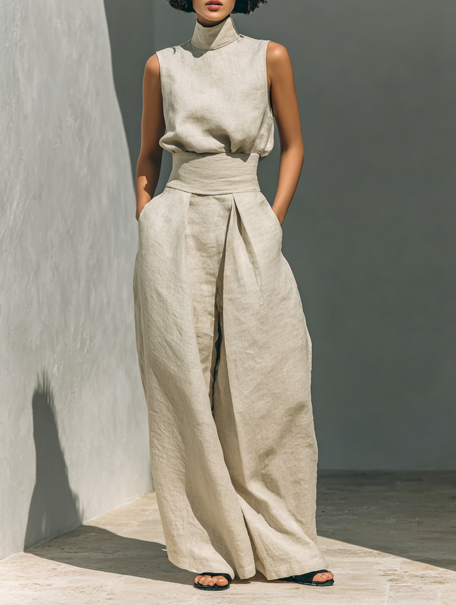 Lina™ | Minimalistinis Moteriškas Komplektas