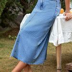 Austėja | Austėja Džinsinis Sijonas