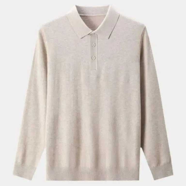 Adrian™ | Vilnonis polo su mygtukais