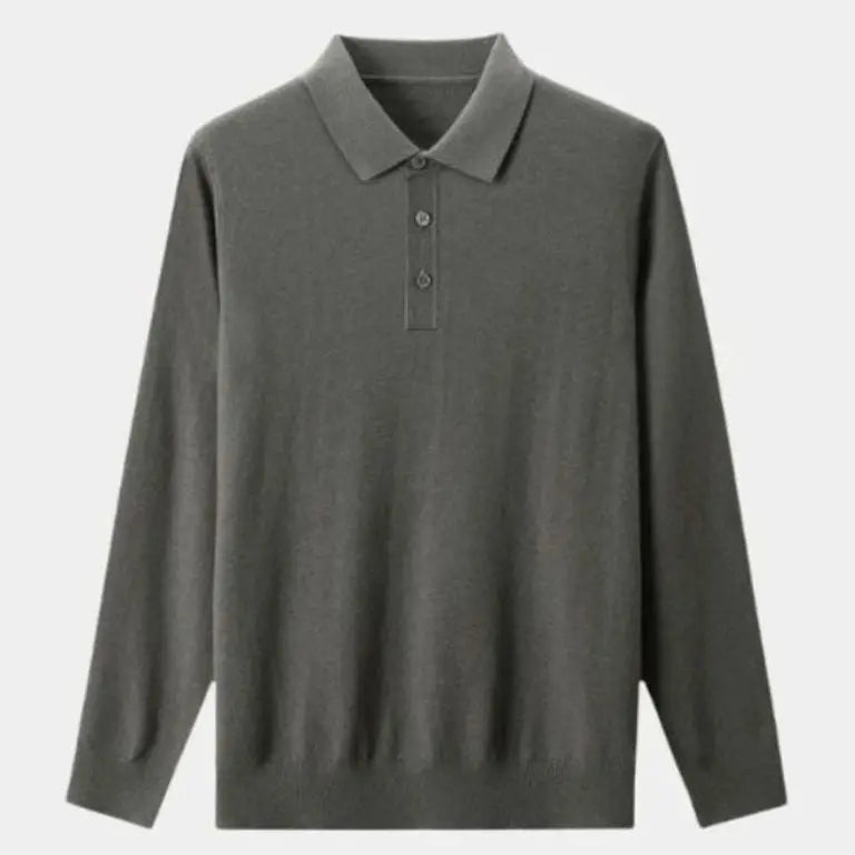 Adrian™ | Vilnonis polo su mygtukais