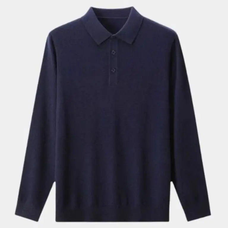 Adrian™ | Vilnonis polo su mygtukais