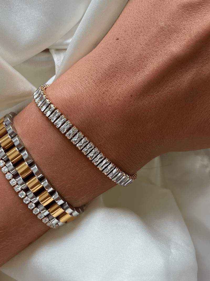 Jovita™ - Rivière Baguette apyrankė
