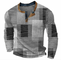 Retro Patchwork Henley