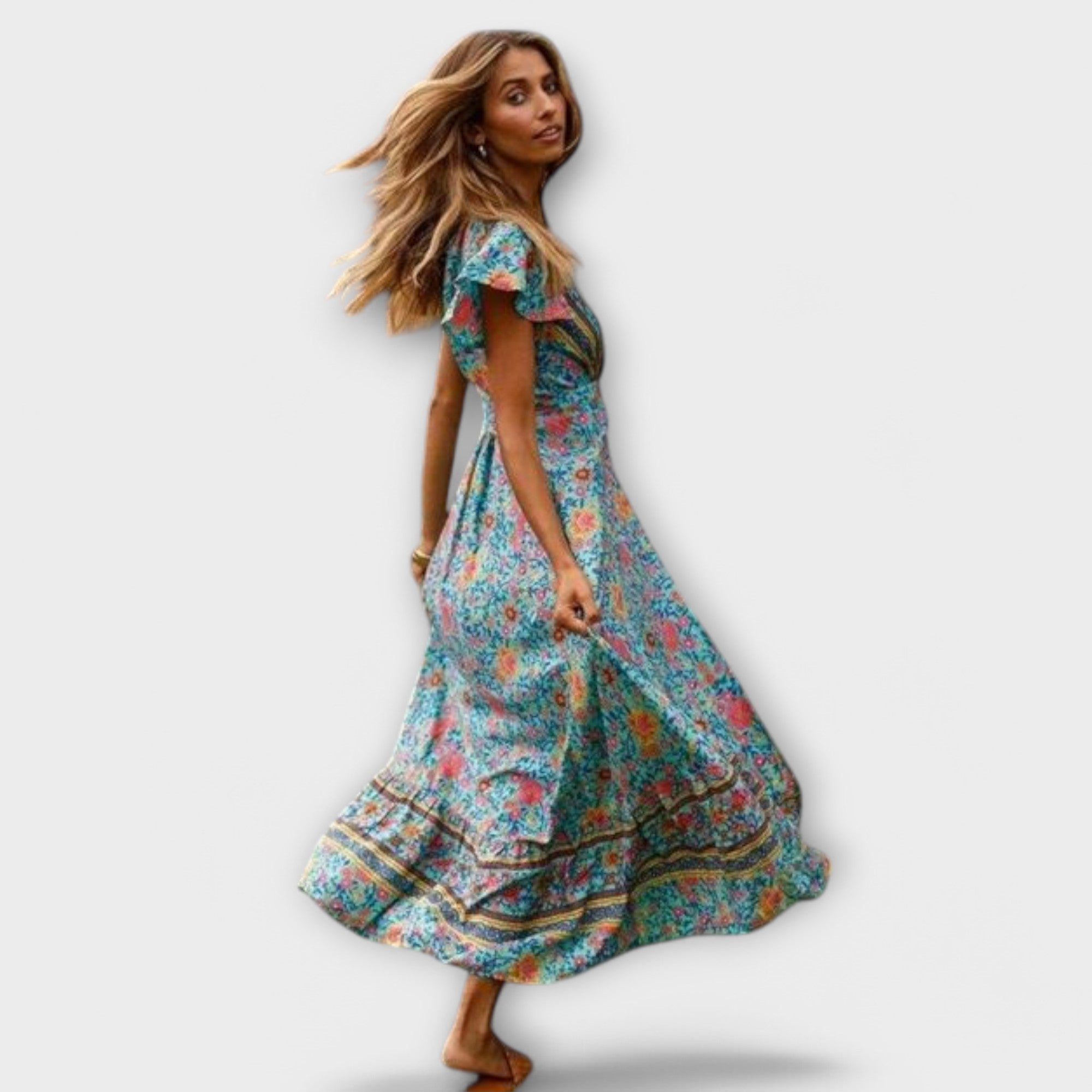 Lara - Maxi Boho Suknelė