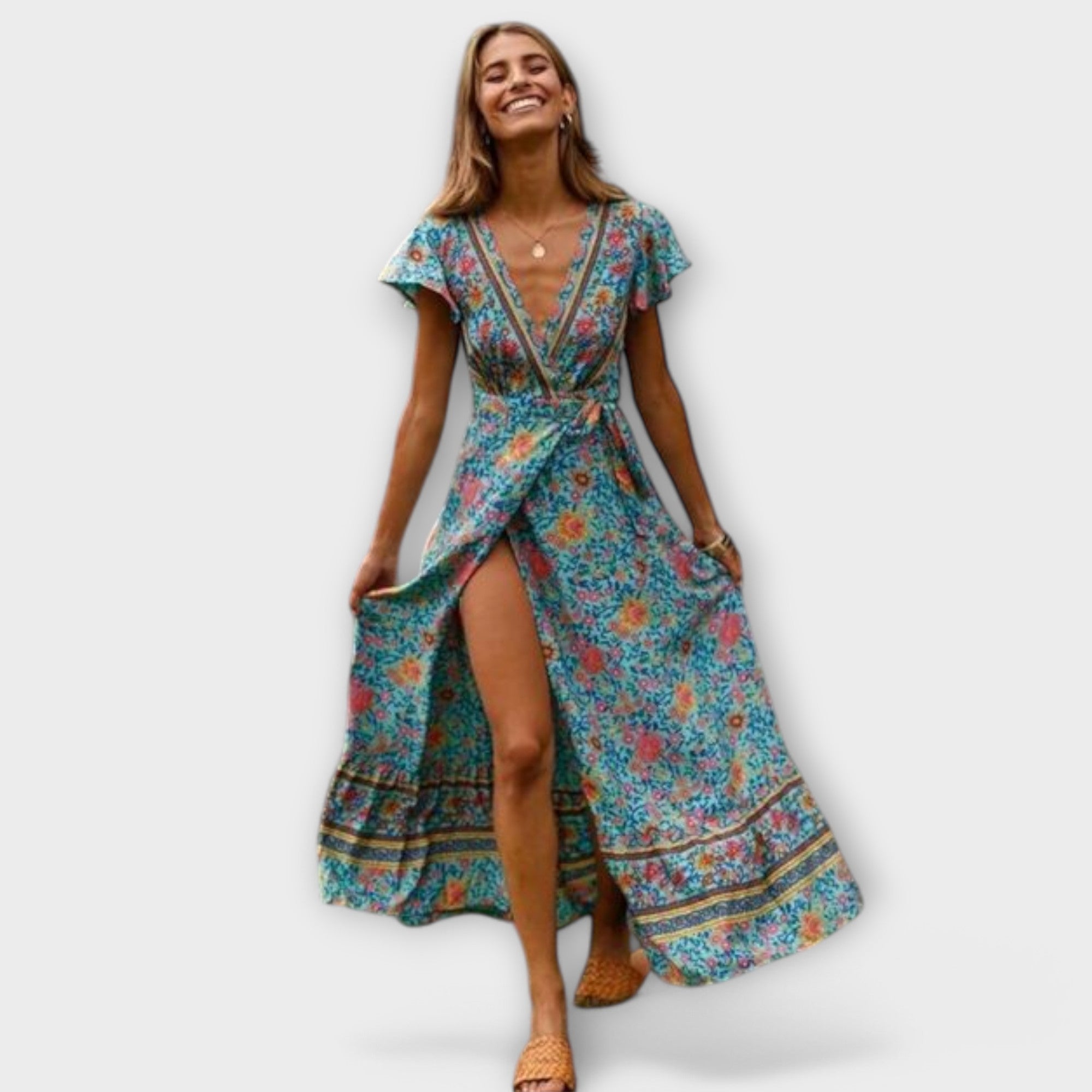 Lara - Maxi Boho Suknelė