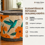 Sodo katės | Rankų darbo skalbinių krepšys