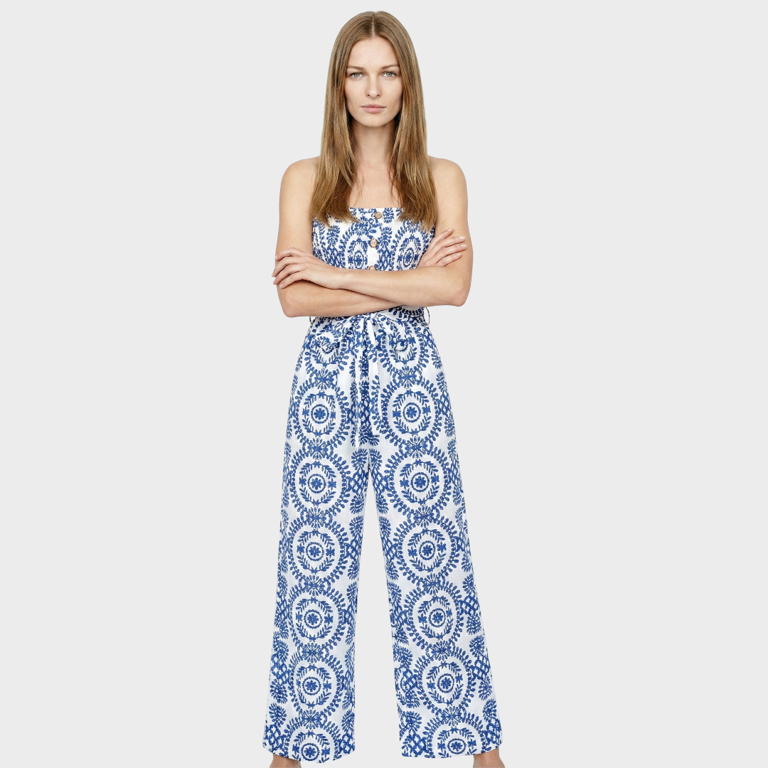 Abeni Mono Spausdintas Be Rankovių