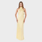Martina - Suknelė su satino kaspinu