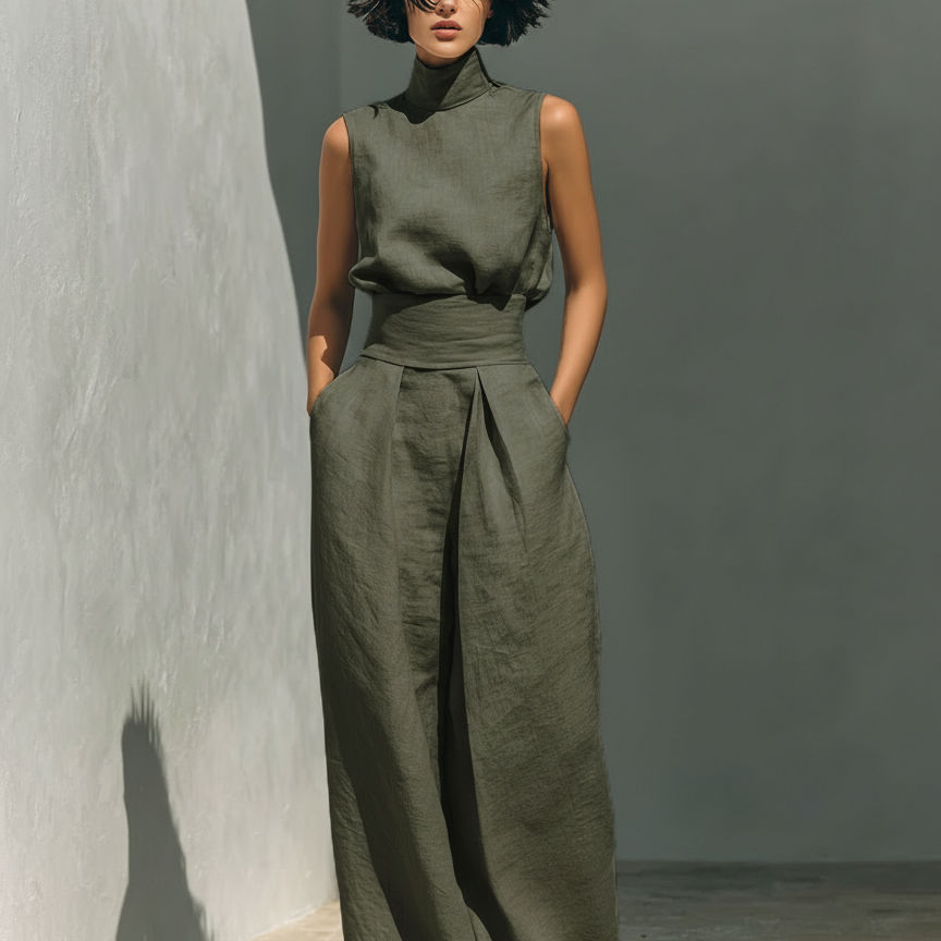 Lina™ | Minimalistinis Moteriškas Komplektas