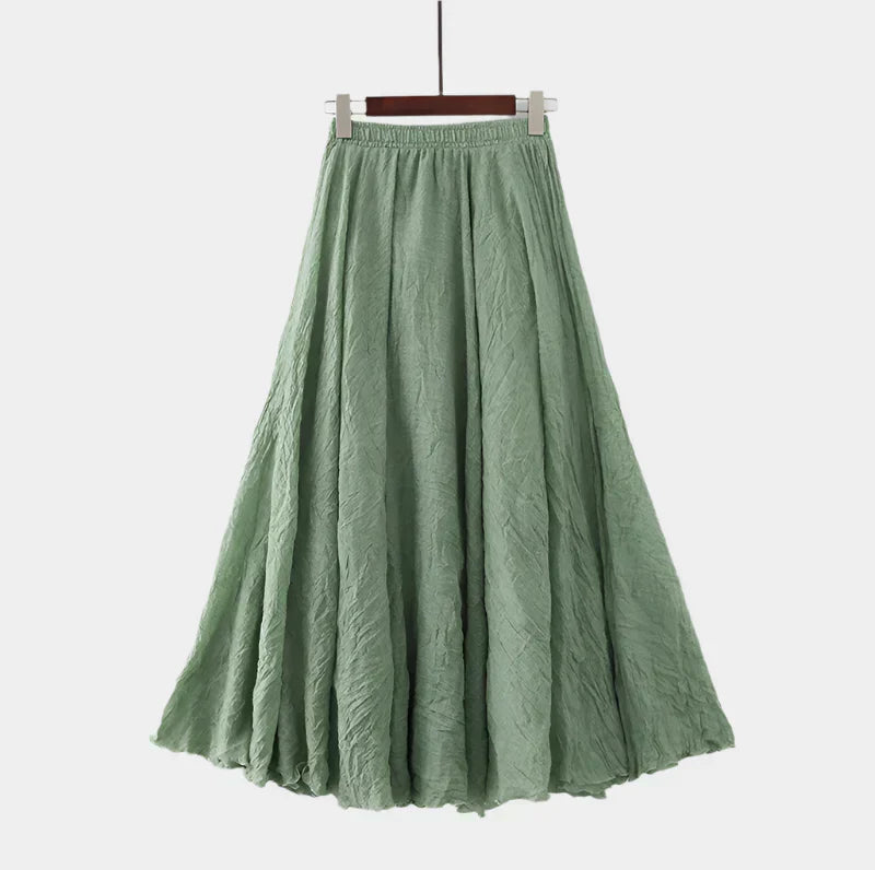 Sintija™ - Elegantiška Aukšto Liemens Sijonas