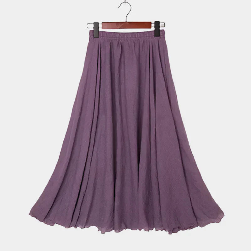 Sintija™ - Elegantiška Aukšto Liemens Sijonas