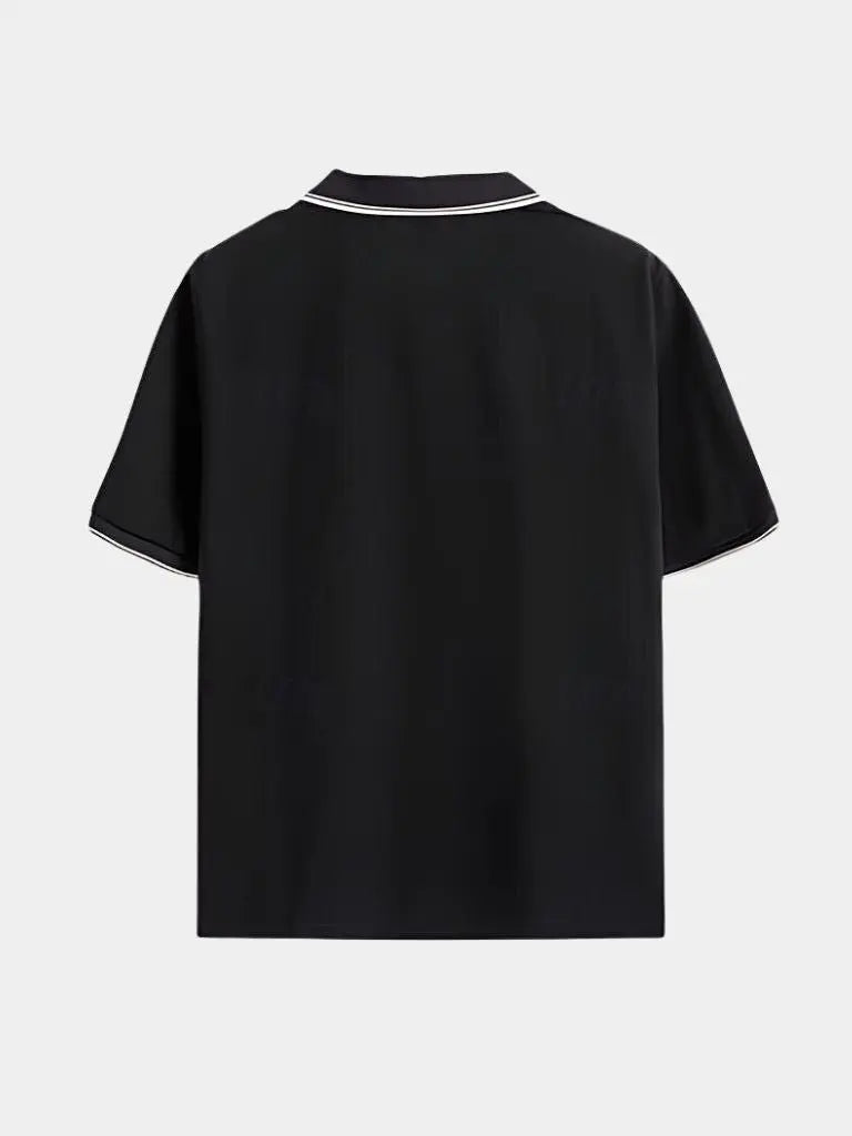 Jesper™ | Noir V-kaklo Polo