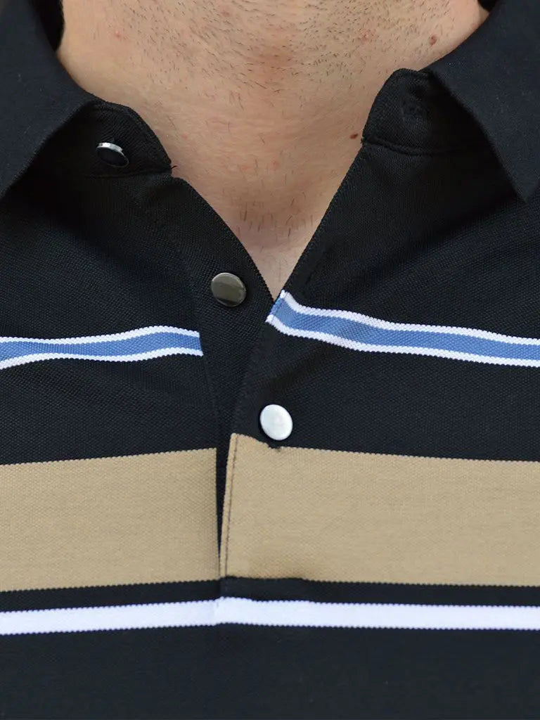 Kasper™ | Saulėlydžio Juostuotas Polo