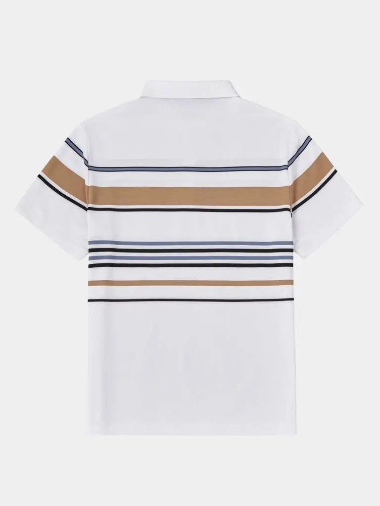 Kasper™ | Saulėlydžio Juostuotas Polo