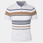 Kasper™ | Saulėlydžio Juostuotas Polo