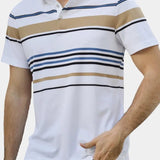 Kasper™ | Saulėlydžio Juostuotas Polo