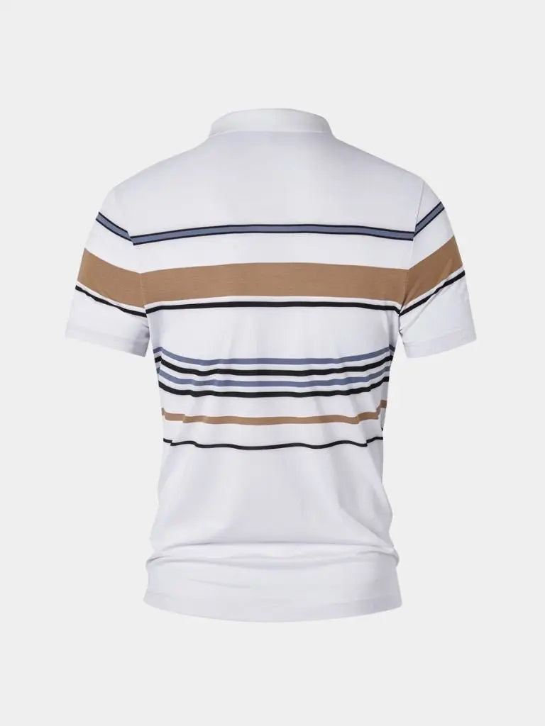 Kasper™ | Saulėlydžio Juostuotas Polo