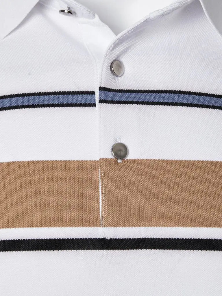 Kasper™ | Saulėlydžio Juostuotas Polo