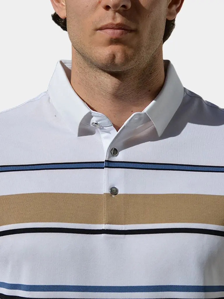 Kasper™ | Saulėlydžio Juostuotas Polo