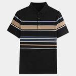 Kasper™ | Saulėlydžio Juostuotas Polo