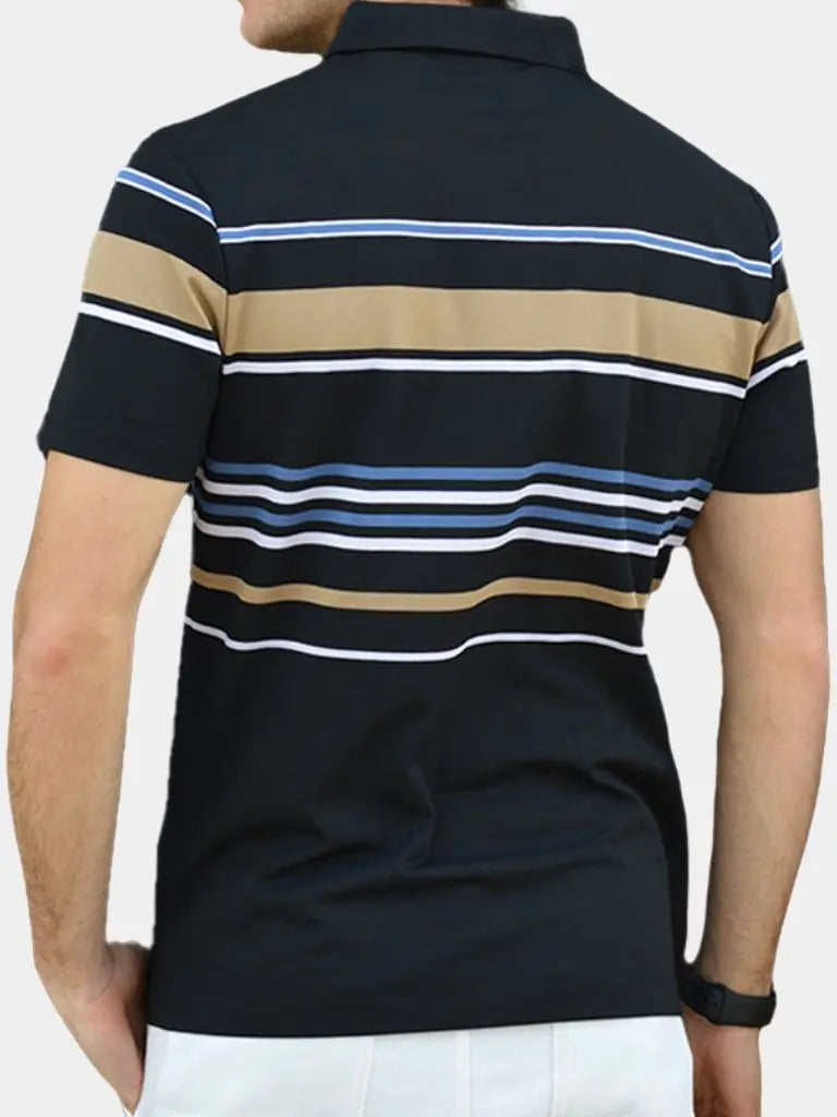 Kasper™ | Saulėlydžio Juostuotas Polo
