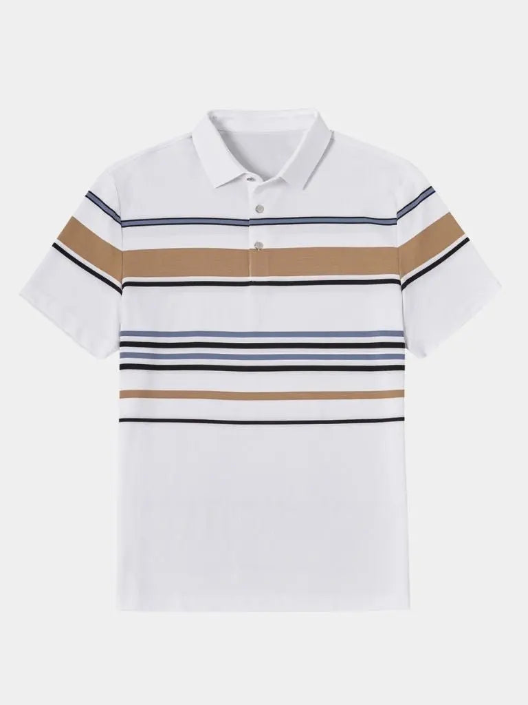 Kasper™ | Saulėlydžio Juostuotas Polo