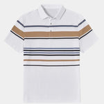 Kasper™ | Saulėlydžio Juostuotas Polo