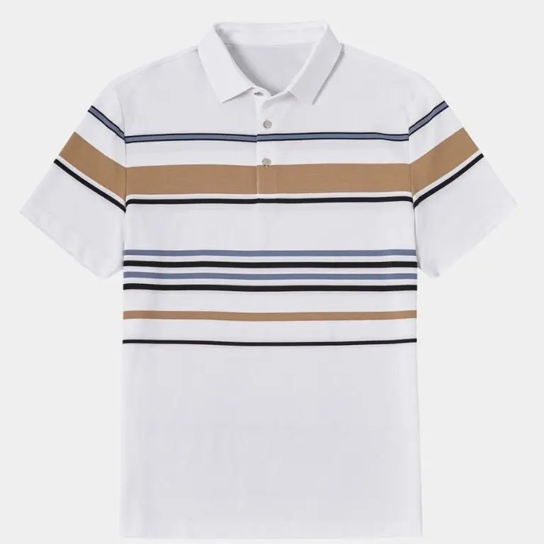 Kasper™ | Saulėlydžio Juostuotas Polo