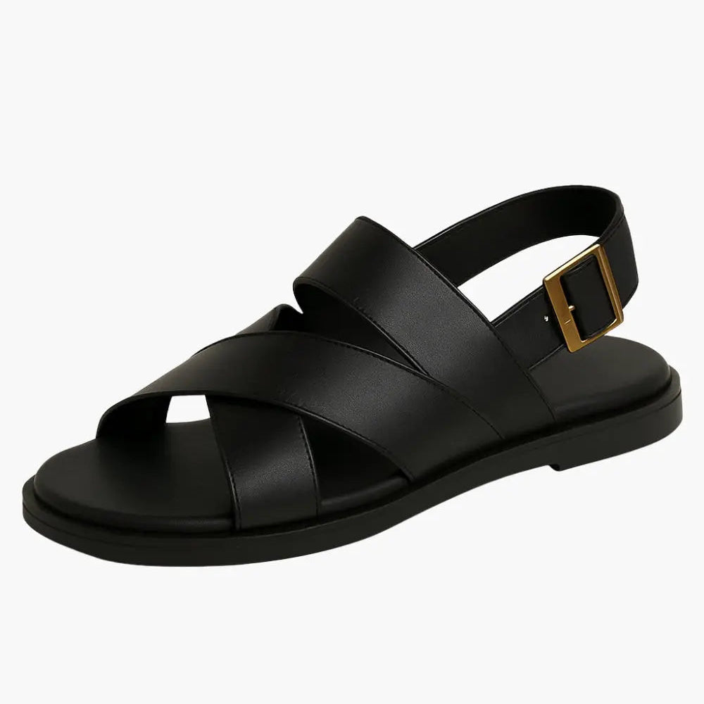 Lanaro™ | Elegantiški Kryžminiai Sandalai