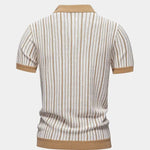 Laurits™ | Dryžuotas Megztinis Polo