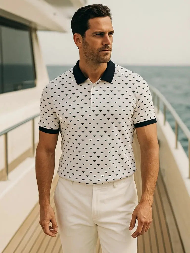 Ludvig™ | Tamsiai mėlynas Belmont polo