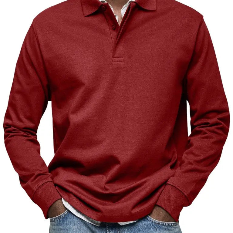 MOHR® | Prabangus ilgomis rankovėmis polo