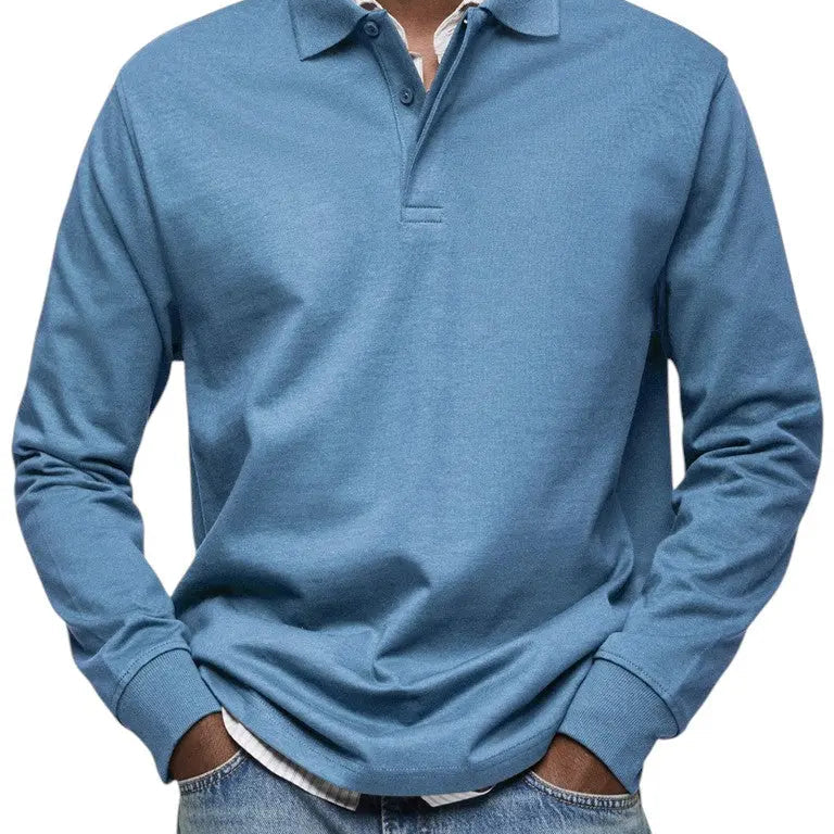 MOHR® | Prabangus ilgomis rankovėmis polo