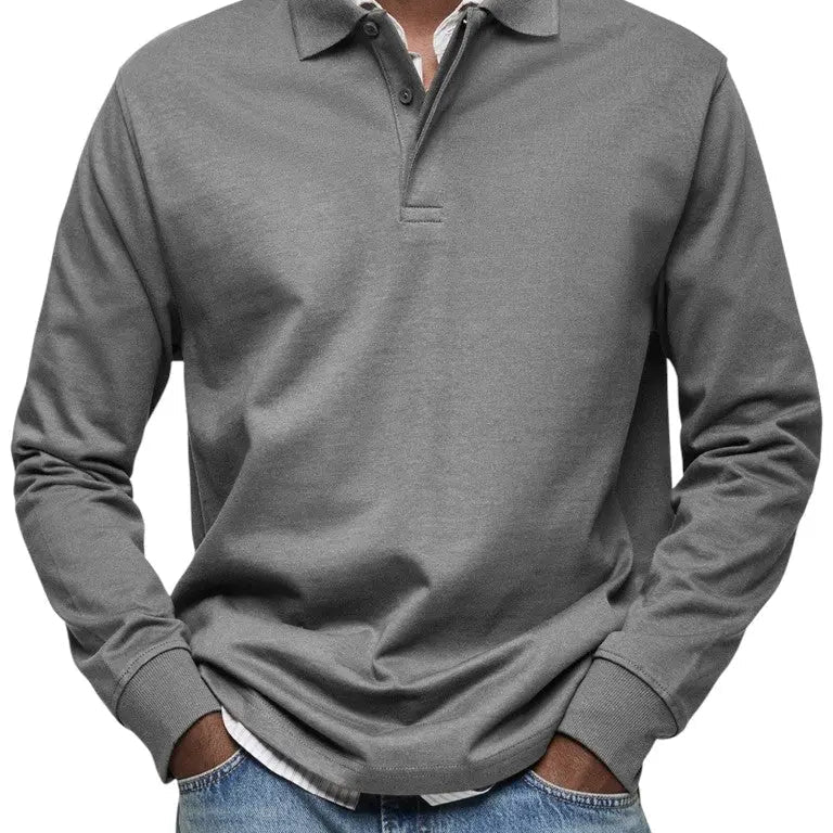 MOHR® | Prabangus ilgomis rankovėmis polo