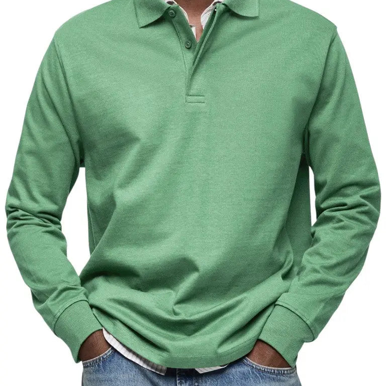 MOHR® | Prabangus ilgomis rankovėmis polo