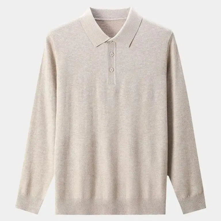 Morten™ | Vilnos Megztinis su Apykakle