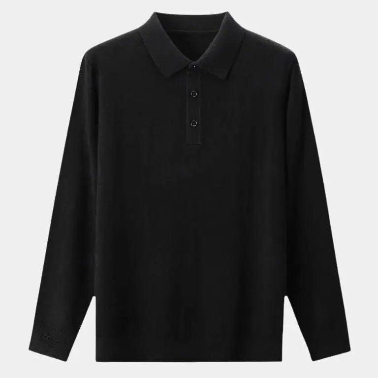 Morten™ | Vilnos Megztinis su Apykakle
