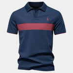 Niels™ | Savanna Juostuota Polo