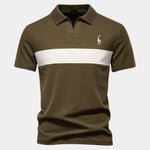 Niels™ | Savanna Juostuota Polo