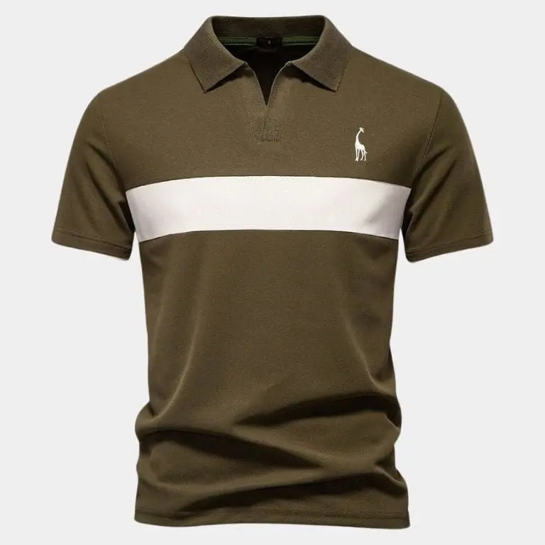 Niels™ | Savanna Juostuota Polo