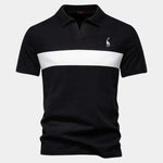 Niels™ | Savanna Juostuota Polo